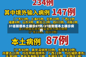 31省新增本土确诊87例/31省新增本土确诊病例