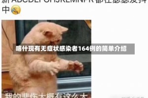 喀什现有无症状感染者164例的简单介绍