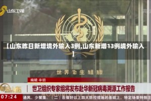 【山东昨日新增境外输入3例,山东新增13例境外输入】