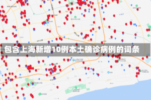 包含上海新增10例本土确诊病例的词条