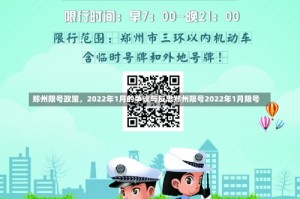 郑州限号政策，2022年1月的争议与反思郑州限号2022年1月限号