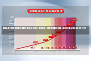 美国单日新增确诊病例逾2.5万例(美国单日新增确诊超21万例 累计逾3426万例)