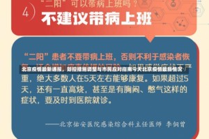 北京疫情最新通报，防控措施调整与市民应对指南今天北京疫情最新情况