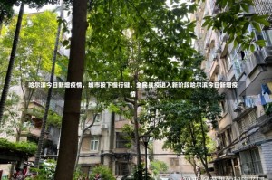哈尔滨今日新增疫情，城市按下慢行键，全民战疫进入新阶段哈尔滨今日新增疫情