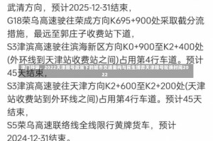 津门呼吸，2022天津限号政策下的城市交通重构与民生博弈天津限号轮换时间2022