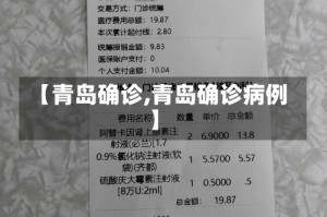 【青岛确诊,青岛确诊病例】