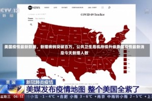 美国疫情最新数据，新增病例突破百万，公共卫生危机持续升级美国疫情最新消息今天新增人数
