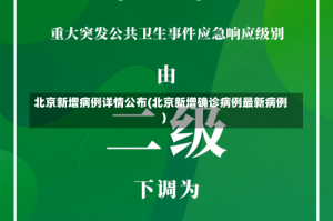 北京新增病例详情公布(北京新增确诊病例最新病例)