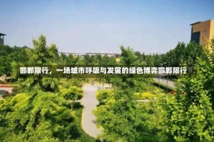 邯郸限行，一场城市呼吸与发展的绿色博弈邯郸限行