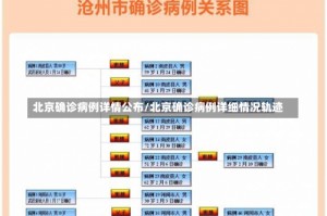 北京确诊病例详情公布/北京确诊病例详细情况轨迹