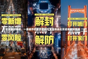 北京解封重启，一座城市的复苏密码与未来挑战北京迎来解封高峰