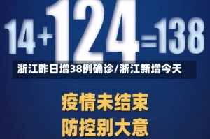 浙江昨日增38例确诊/浙江新增今天