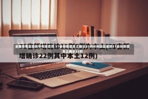 全国疫情呈现稳中有降态势 31省份新增本土确诊23例折射防控成效31省份新增本土确诊23例