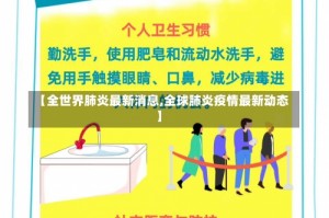【全世界肺炎最新消息,全球肺炎疫情最新动态】