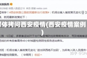 媒体拷问西安疫情(西安疫情案例)