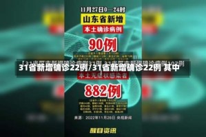 31省新增确诊22例/31省新增确诊22例 其中