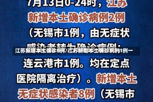 江苏新增本土确诊8例/江苏新增本土确诊病例1例一