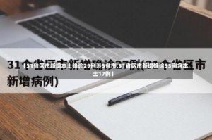 【31省区市新增本土确诊29例涉5省市,31省区市新增确诊33例含本土17例】