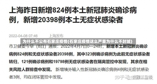 为什么不公布石家庄疫情(石家庄疫情这么严重为什么不封城)-第2张图片