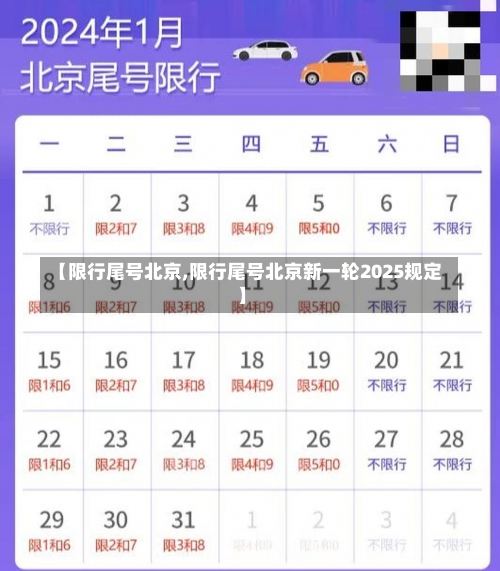 【限行尾号北京,限行尾号北京新一轮2025规定】-第2张图片