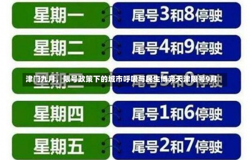 津门九月，限号政策下的城市呼吸与民生博弈天津限号9月-第3张图片
