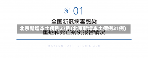 北京新增本土病例27例(北京新增本土病例31例)-第1张图片