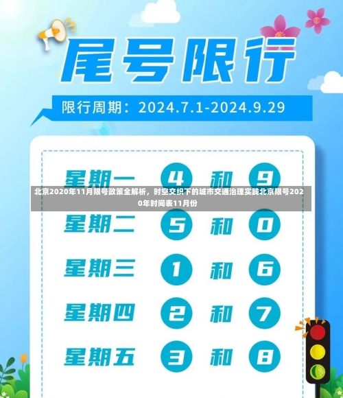 北京2020年11月限号政策全解析，时空交织下的城市交通治理实践北京限号2020年时间表11月份-第2张图片