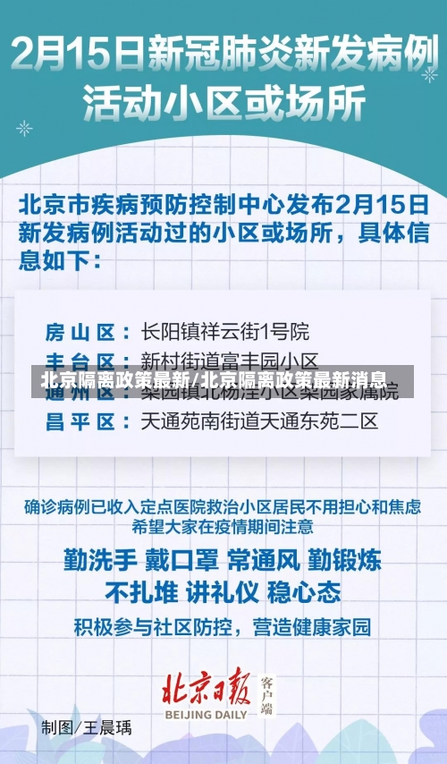 北京隔离政策最新/北京隔离政策最新消息-第2张图片