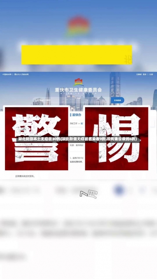 湖北新增本土无症状30例(湖北新增无症状感染者9例,现有确诊病例6例)-第1张图片