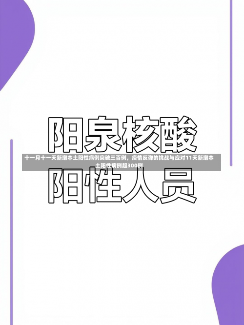 十一月十一天新增本土阳性病例突破三百例，疫情反弹的挑战与应对11天新增本土阳性病例超300例-第1张图片