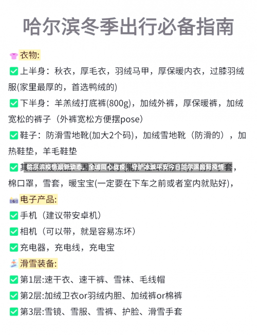 哈尔滨疫情最新动态	，全城同心战疫，守护冰城平安今日哈尔滨最新疫情-第1张图片