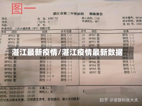 湛江最新疫情/湛江疫情最新数据-第2张图片