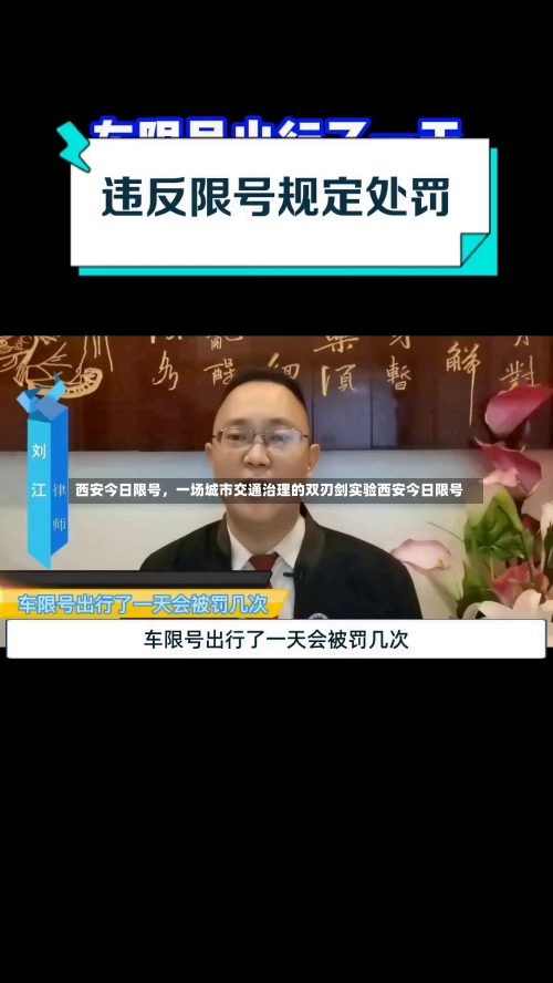 西安今日限号	，一场城市交通治理的双刃剑实验西安今日限号-第2张图片
