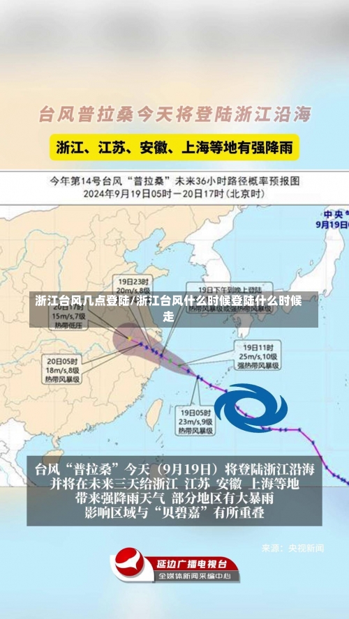 浙江台风几点登陆/浙江台风什么时候登陆什么时候走-第1张图片