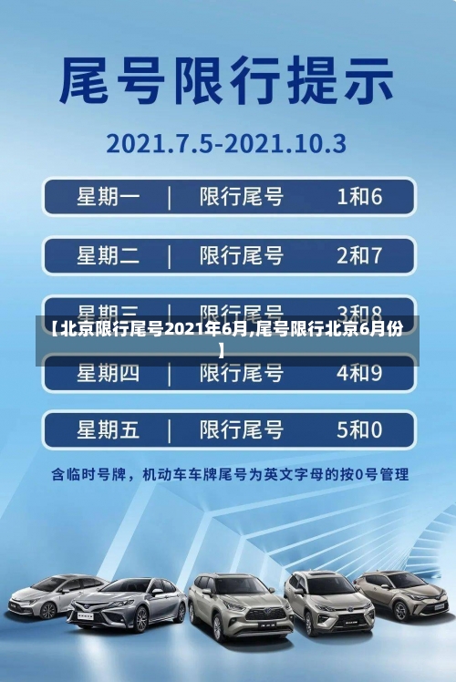 【北京限行尾号2021年6月,尾号限行北京6月份】-第1张图片