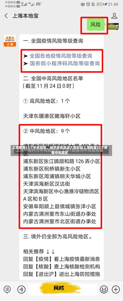 上海新增33个中风险区，城市防疫战进入新阶段上海新增33个疫情中风险区-第3张图片