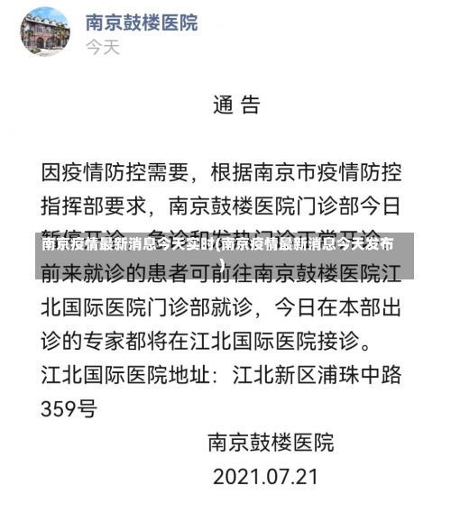 南京疫情最新消息今天实时(南京疫情最新消息今天发布)-第2张图片