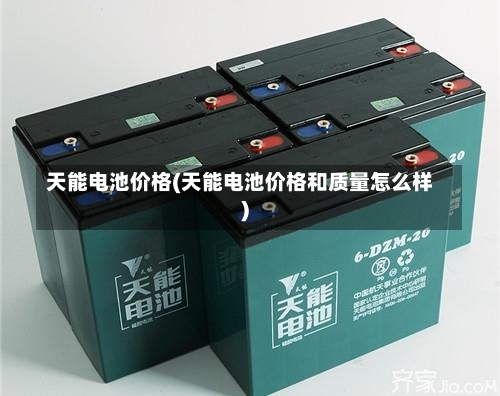 天能电池价格(天能电池价格和质量怎么样)-第3张图片