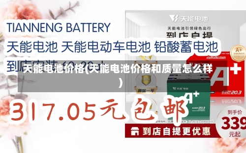天能电池价格(天能电池价格和质量怎么样)-第1张图片