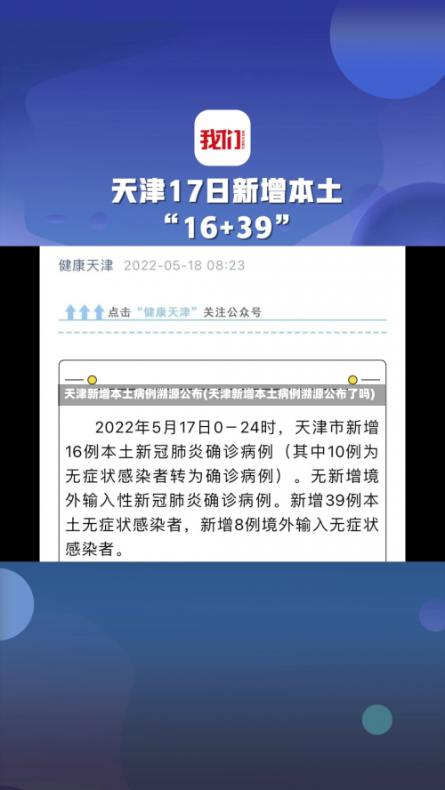 天津新增本土病例溯源公布(天津新增本土病例溯源公布了吗)-第2张图片