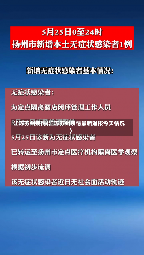 江苏苏州疫情(江苏苏州疫情最新通报今天情况)-第3张图片