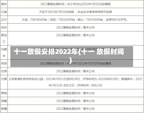 十一放假安排2022年(十一 放假时间)-第3张图片