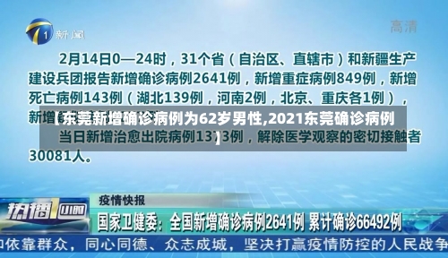 【东莞新增确诊病例为62岁男性,2021东莞确诊病例】-第1张图片