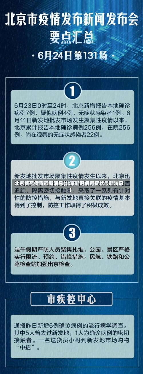 北京新冠病毒最新消息(北京新冠病毒症状最新消息)-第2张图片