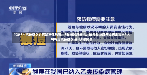 北京5人聚餐确诊引发聚集性疫情，3名服务员感染，病毒溯源成关键线索北京5人烤鸭店聚餐确诊 感染3服务员-第1张图片