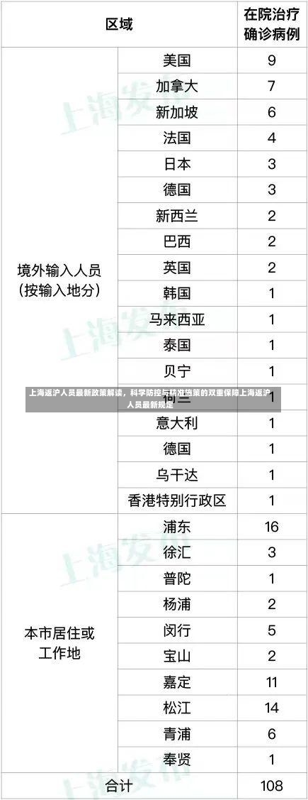 上海返沪人员最新政策解读，科学防控与精准施策的双重保障上海返沪人员最新规定-第1张图片