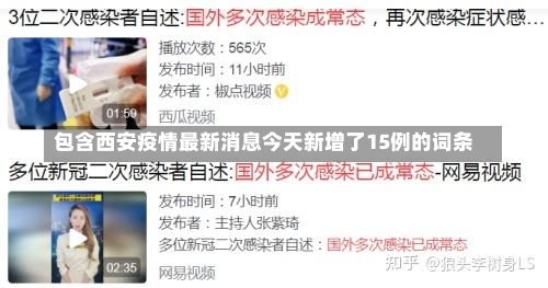 包含西安疫情最新消息今天新增了15例的词条-第2张图片