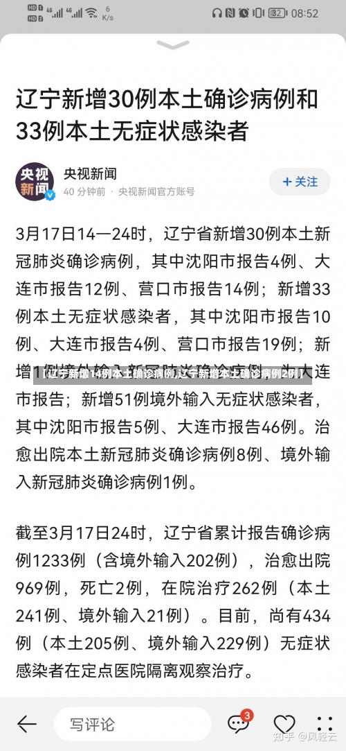 【辽宁新增14例本土确诊病例,辽宁新增本土确诊病例2例】-第1张图片