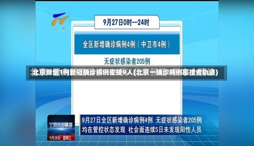 北京新增1例新冠确诊病例密接9人(北京一确诊病例密接者轨迹)-第1张图片