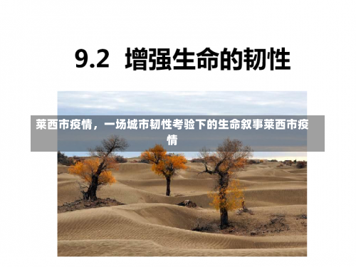 莱西市疫情，一场城市韧性考验下的生命叙事莱西市疫情-第1张图片